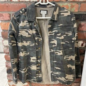 Forever 21 Green Camo Jacket